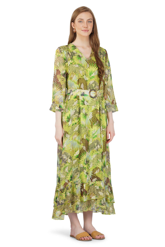 Cheetah Kaftan