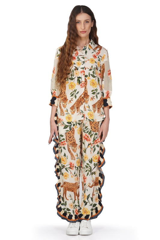 Roar Button Down