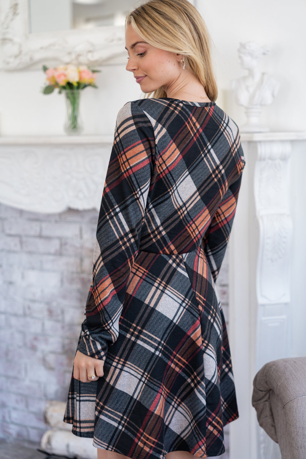 Patti Plaid Dress