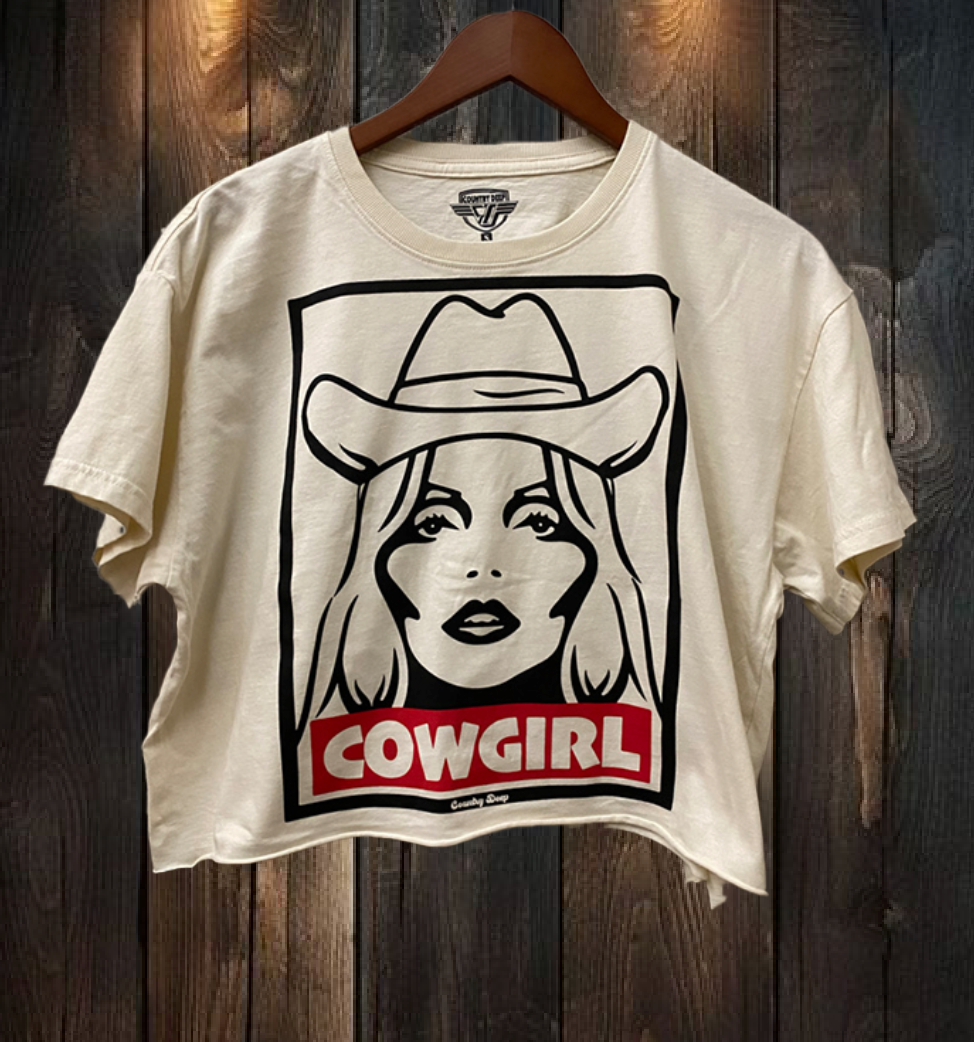 Cowgirl Crop Tee