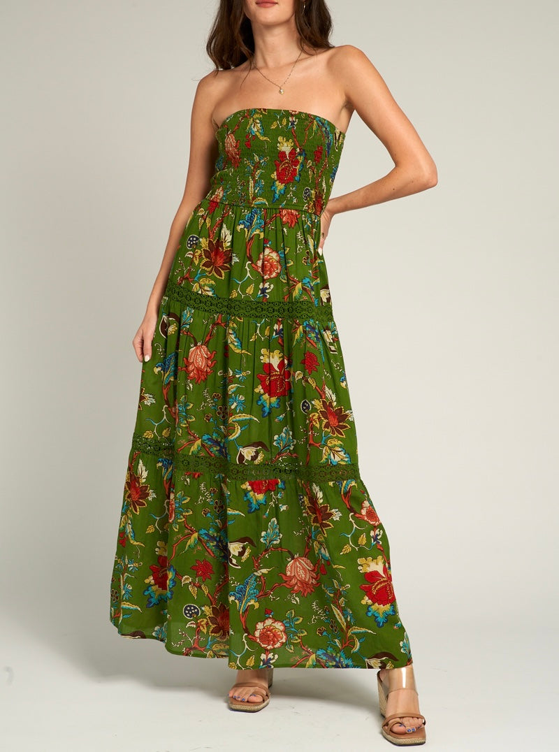 Leia Maxi Floral Dress