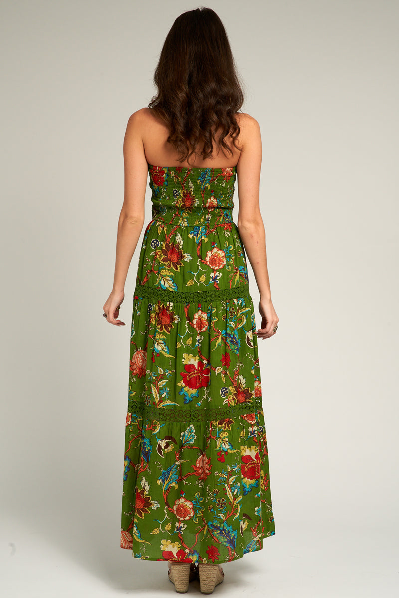 Leia Maxi Floral Dress