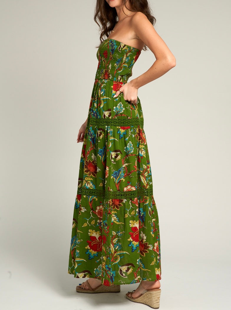 Leia Maxi Floral Dress