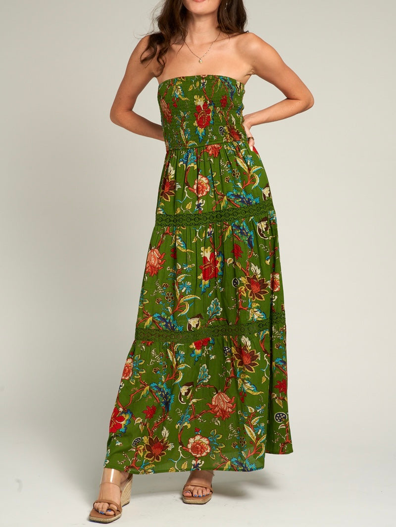 Leia Maxi Floral Dress